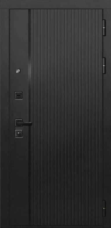 Входная дверь ДвериПРО L-45 ФЛ-701 (10мм, дуб шоколад) DPRO195489 внешняя сторона