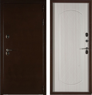 Дверь ЗД Термо Лайт Антик медь